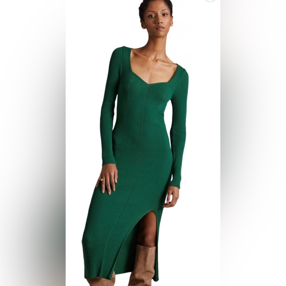 Anthropologie Seamed Dress Size Small